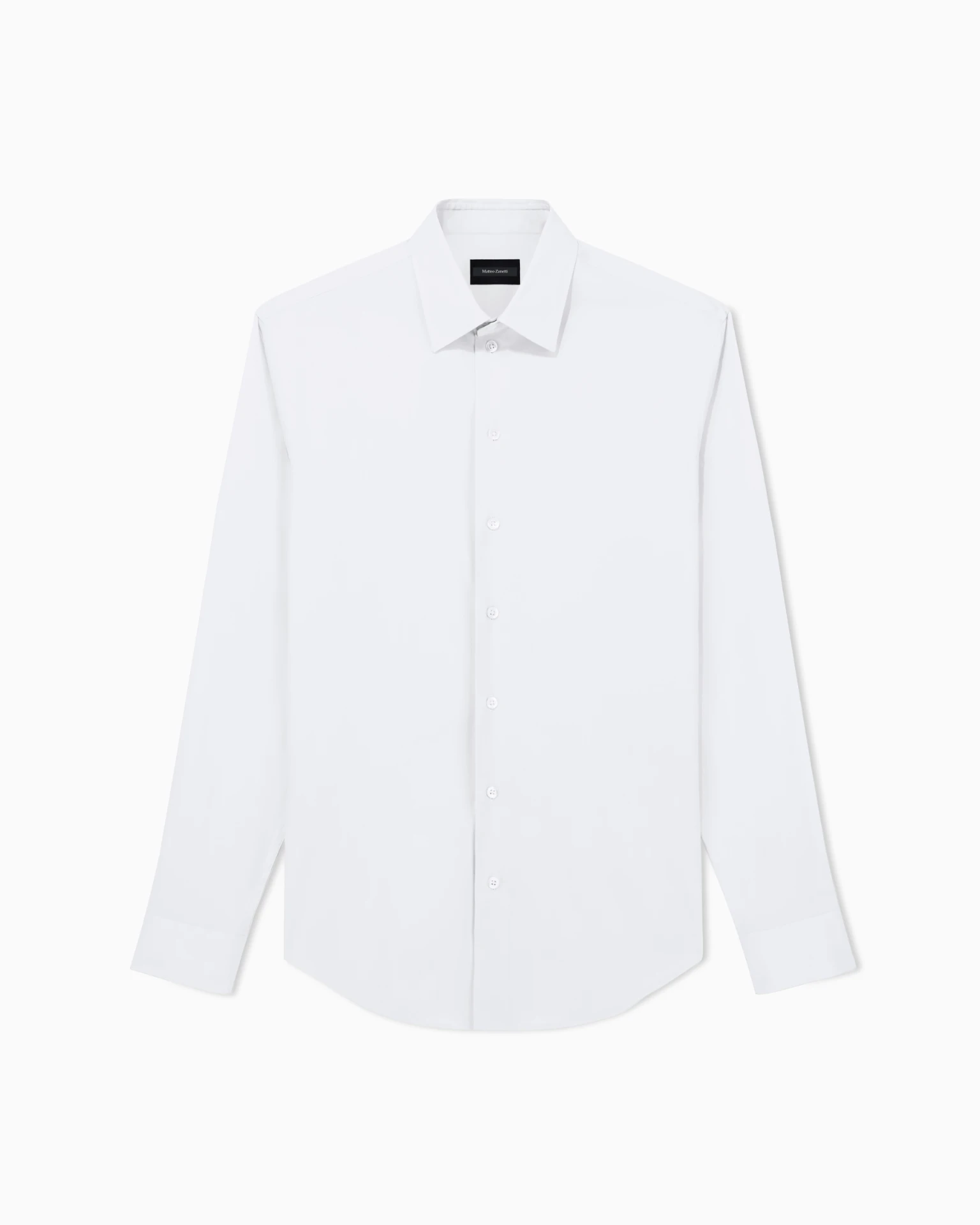 Matteo Zanetti White cotton shirt in White